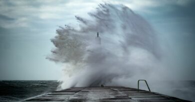 Опасна буря в Англия