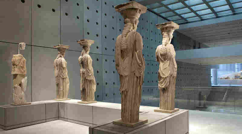 гръцки скулптури в британския музей