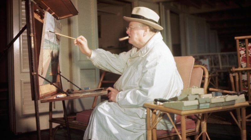 Уинстън Чърчил като художник