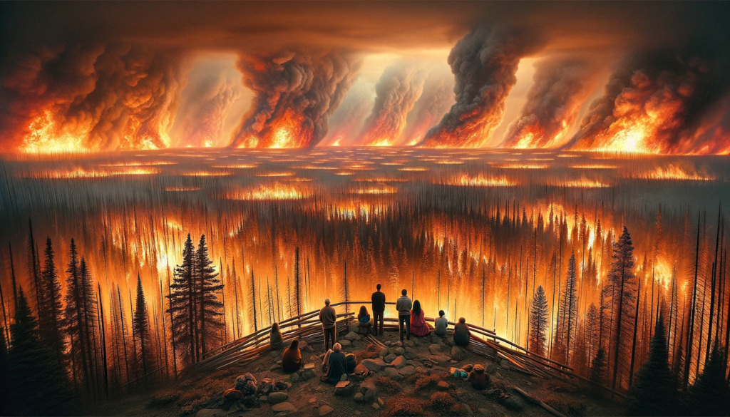 горски пожари в Канада
