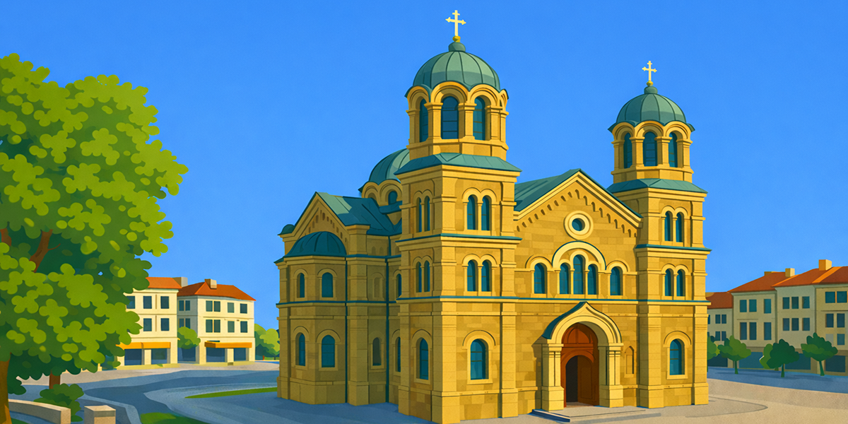 St.-Cyril-and-Methodius-church in Burgas