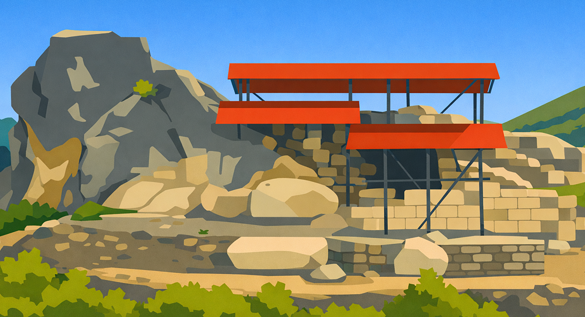 Thracian-Rock-Hewn-Sanctuary in Tatul