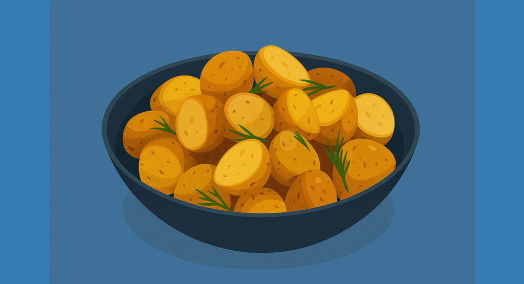 Bulgarian sautéed potatoes