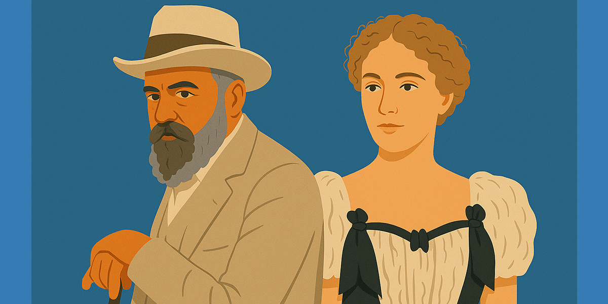 love story of Pencho Slaveykov and Mara Belcheva