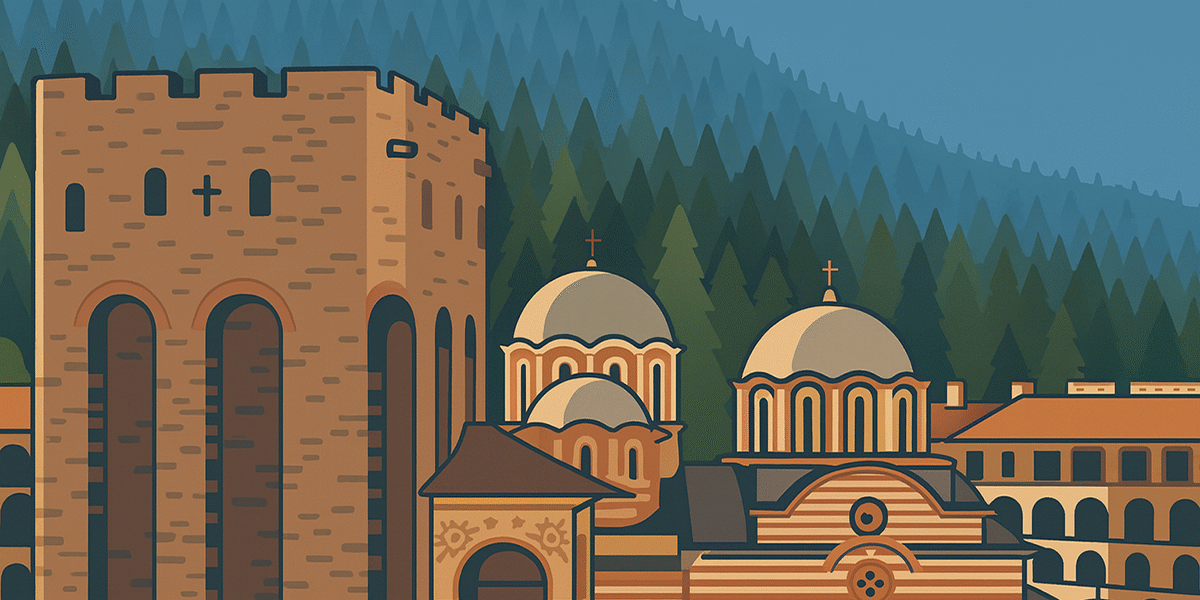 Khrelyova Tower of the Rila Monastery