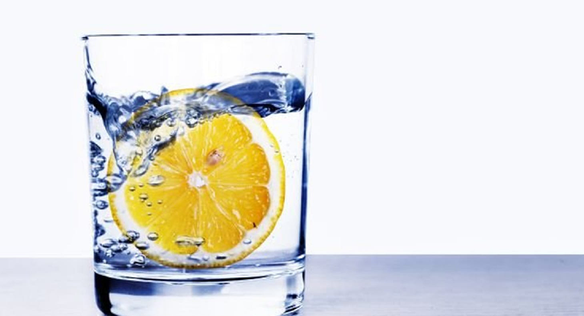 drink lemon water in the morning