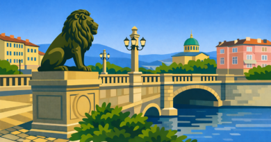 Lion bridge Sofia