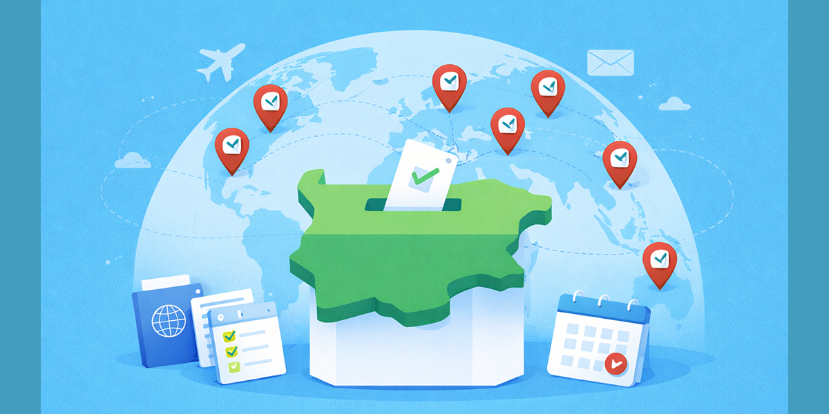 Interactive map shows overseas voting stations